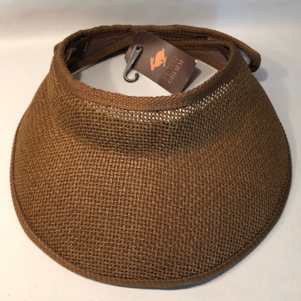 Women’s Sun Hat Cap Brown Adjustable New!